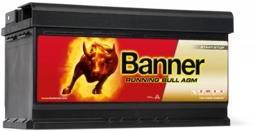 Banner Akkumulátor 92Ah 850A Running Bull Jobb+ AGM 592 01