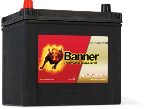 Banner Akkumulátor 65Ah 550A Running Bull Bal+ EFB Ázsiai 565 16