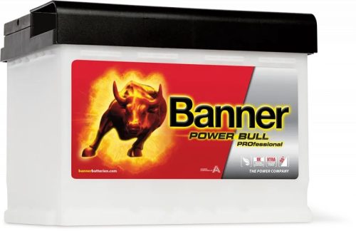 Banner Akkumulátor 63Ah 600A Power Bull PROfessional Jobb+ PRO P63 40