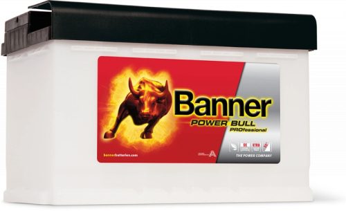 Banner Akkumulátor 77Ah 680A Power Bull PROfessional Jobb+ PRO P77 40