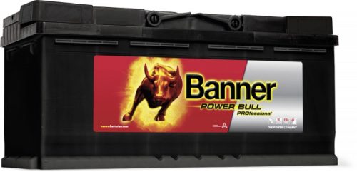 Banner Power Bull PROfessional 12V 110Ah 850A Jobb+Autó Akkumulátor 