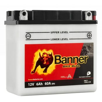 Banner Motor Akkumulátor 5,5Ah 6A Bike Bull Jobb+ Savas 50611