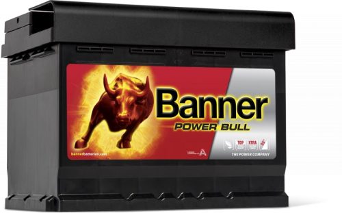 Banner Power Bull 12V 60Ah 540A Jobb+Autó Akkumulátor 