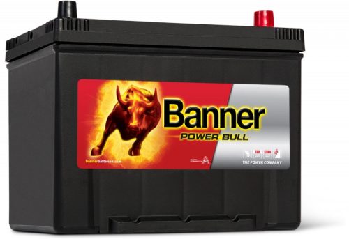 Banner Akkumulátor 80Ah 640A Power Bull Jobb+ Ázsiai P80 09