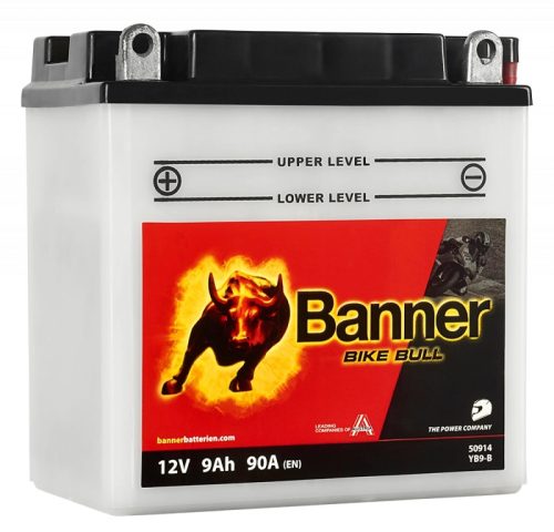 Banner Motor Akkumulátor 9Ah Bike Bull Bal+ Savas 50914