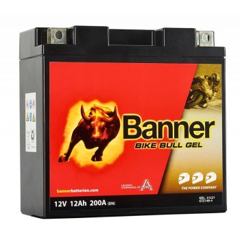 Banner Motor Akkumulátor 12Ah 165A Bike Bull Bal+ GEL 512 21