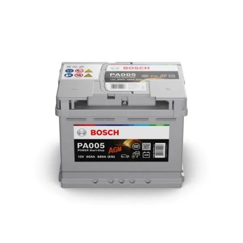 Bosch S5 12V 60Ah Jobb+ Autó Akkumulátor