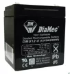 Diamec Akkumulátor 12V 5Ah Jobb+ Szünetmentes DM12-5UPS