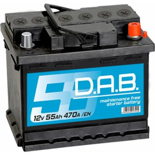 DAB Akkumulátor 55Ah Jobb+ DAB555001