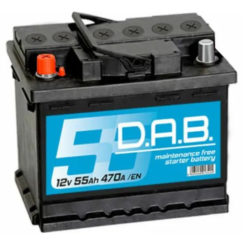 DAB Akkumulátor 55Ah Bal+ DAB555002