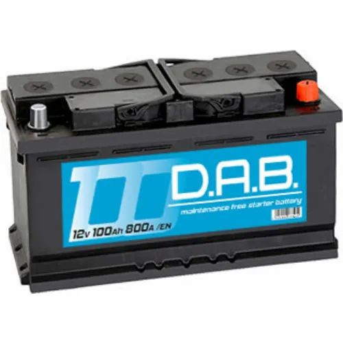 DAB Akkumulátor 100Ah Jobb+ DAB600003