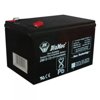 Diamec Akkumulátor 12V 12Ah Jobb+ DM12-12