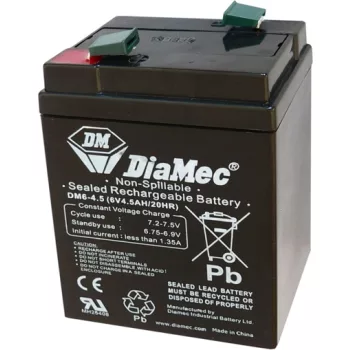 Diamec Akkumulátor 6V 4.5Ah Jobb+ DM6-4.5