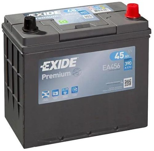 Exide Premium Akkumulátor 45Ah Jobb+ EA456