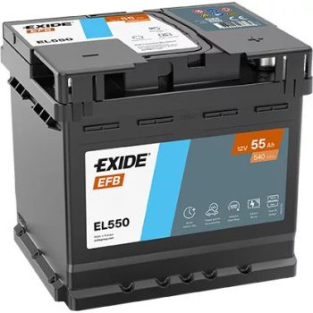 Exide Start Stop Akkumulátor 55Ah Jobb+ EFB EL550