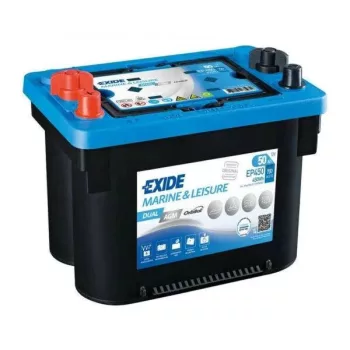 Exide Munka Akkumulátor 50Ah Marine&Leisure Bal+ EP 450