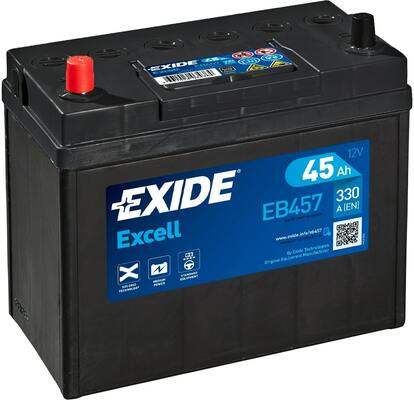Exide Akkumulátor 45Ah Excell Bal+ EB457