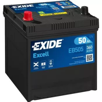 Exide Akkumulátor 50Ah Excell Bal+ EB505