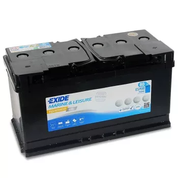 Exide Munka Akkumulátor 80Ah Marine&Leisure Jobb+ ES 900