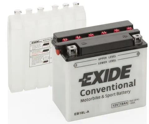 Exide Motor Akkumulátor 18Ah Jobb+ EBYB18L-A