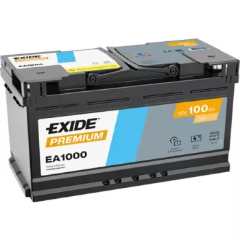 Exide Premium Akkumulátor 100Ah Jobb+ EA1000