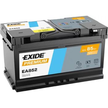 Exide Premium Akkumulátor 85Ah Jobb+ EA852