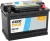 Exide Akkumulátor 74Ah Excell Jobb+ EB740