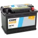 Exide Akkumulátor 74Ah Excell Jobb+ EB740