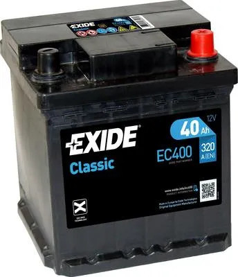 Exide Akkumulátor 40Ah Classic Jobb+ EC400