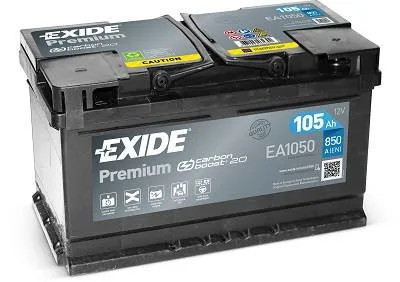 Exide Premium Akkumulátor 105Ah Jobb+ EA1050