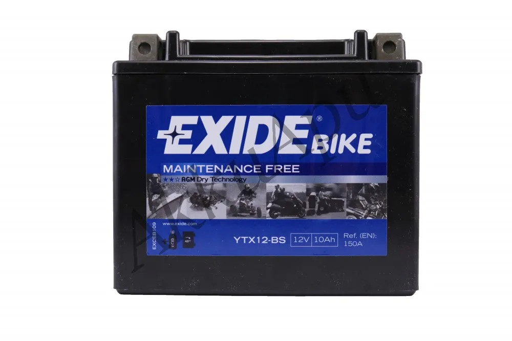 Batería de Moto Exide AGM ETX12-BS 12V - 10Ah - 150A