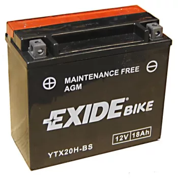 Exide Motor Akkumulátor 18Ah Bal+ AGM ETX20H-BS