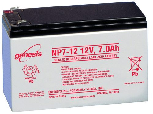 Genesis Gondozásmentes 12V 7Ah UPS Akkumulátor