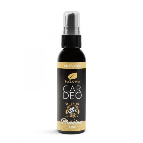 Illatosító - Paloma Car Deo - prémium line parfüm - Gold rush - 65 ml