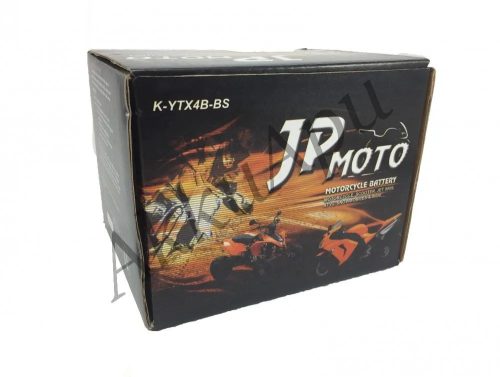 JP Moto Akkumulátor 2,3Ah Jobb+ Y-YTX4B-BS