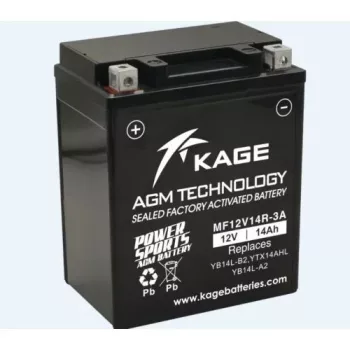 Kage Akkumulátor 9Ah Bal+ K12N9-4B-BS