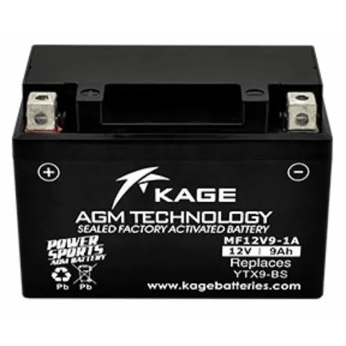 Kage Akkumulátor 7,5Ah Bal+ KYTX9-BS