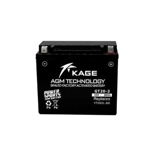 Kage Akkumulátor 20Ah Jobb+ KYTX20L-BS