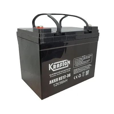 Krafton Akkumulátor 12V 36Ah Bal+ KC12-36