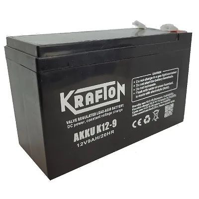 Krafton Akkumulátor 12V 9Ah Jobb+ K12-9