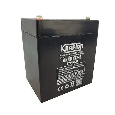 Krafton Akkumulátor 12V 5Ah Jobb+ K12-5