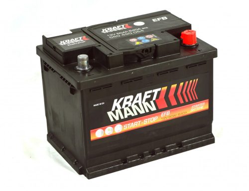 Kraftmann Akkumulátor 60Ah Jobb+ EFB 560490064