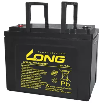 Long Akkumulátor 12V 75Ah Jobb+ KPH75-12NE