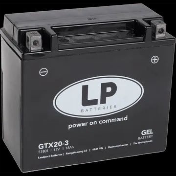Landport Akkumulátor 18Ah Jobb+ GEL GTX20-3