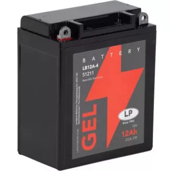 Landport Akkumulátor 12Ah Bal+ GEL GB12A-4