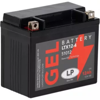 Landport Akkumulátor 12Ah Bal+ GEL YTX12-4