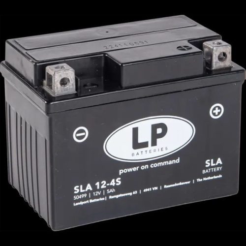 Landport SLA 12-4S 12V 5Ah Jobb+ Motor AGM Akkumuláror