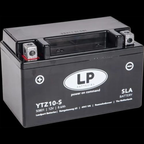 Landport YTZ10S 12V 6,8Ah Bal+ Motor AGM Akkumuláror