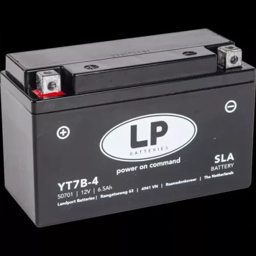 Landport Akkumulátor 5,6Ah Bal+ SLA YT7B-4