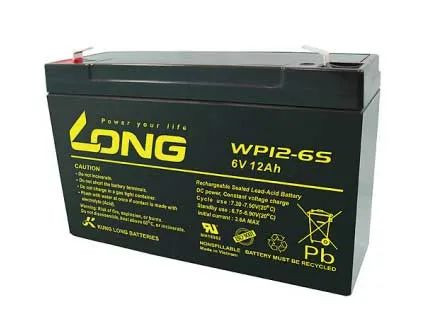 12Ah WP12-6S akkumulátor